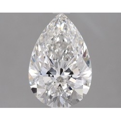 Diament laboratoryjny bezbarwny szlif gruszkowy, 1.56ct, VVS2, F, IGI LG555201902