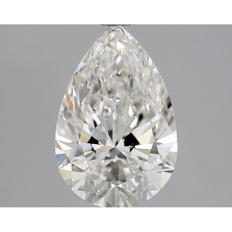Diament laboratoryjny bezbarwny szlif gruszkowy, 2.02ct, VVS2, F, IGI LG555201978