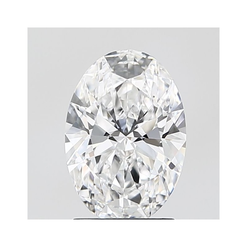 Diament laboratoryjny bezbarwny szlif owalny, 1.96ct, VVS2, D, IGI LG726534354