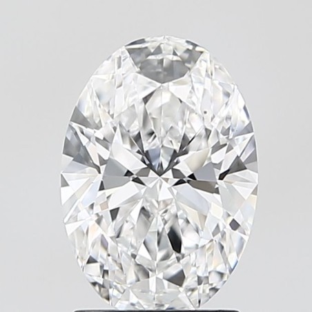 Diament laboratoryjny bezbarwny szlif owalny, 1.96ct, VVS2, D, IGI LG726534354