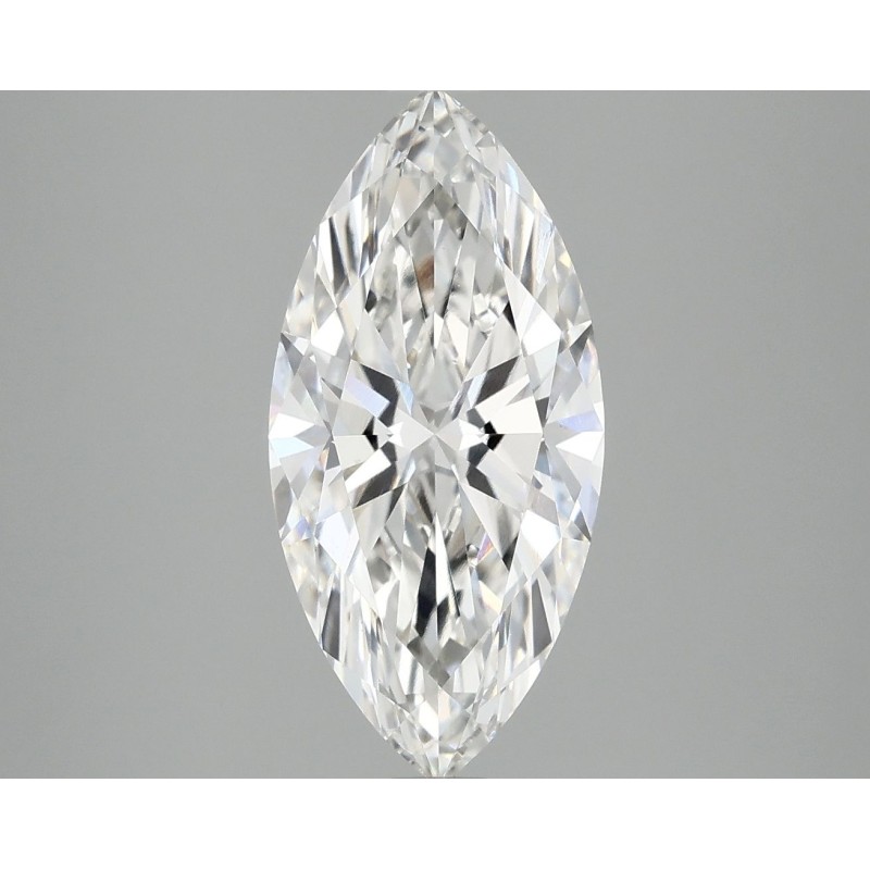 Diament laboratoryjny bezbarwny markiza, 2.9ct, VVS2, F, IGI LG735578276