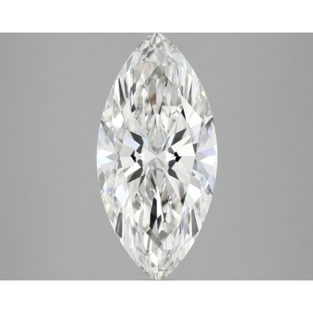 Diament laboratoryjny bezbarwny markiza, 2.9ct, VVS2, F, IGI LG735578276