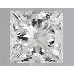 Diament laboratoryjny bezbarwny szlif princess, 2.35ct, VVS2, F, IGI LG550243452