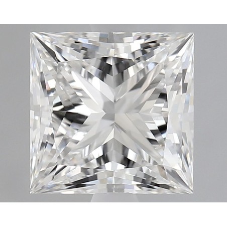 Diament laboratoryjny bezbarwny szlif princess, 2.35ct, VVS2, F, IGI LG550243452