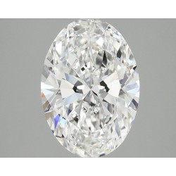 Diament laboratoryjny bezbarwny szlif owalny, 2.88ct, VVS2, D, IGI LG739547533