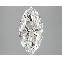 Diament laboratoryjny bezbarwny markiza, 2.85ct, VVS2, E, IGI LG740510604