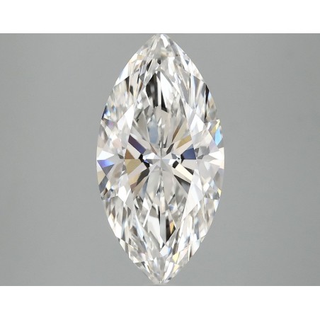 Diament laboratoryjny bezbarwny markiza, 2.85ct, VVS2, E, IGI LG740510604