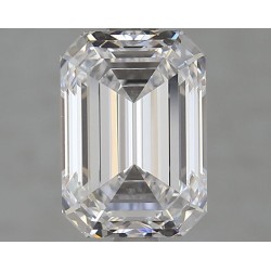 Diament laboratoryjny bezbarwny szlif szmaragdowy, 2.13ct, VVS2, D, GIA 1533014171