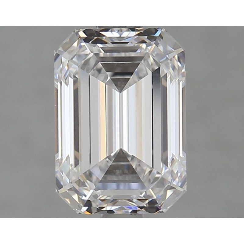Diament laboratoryjny bezbarwny szlif szmaragdowy, 2.13ct, VVS2, D, GIA 1533014171