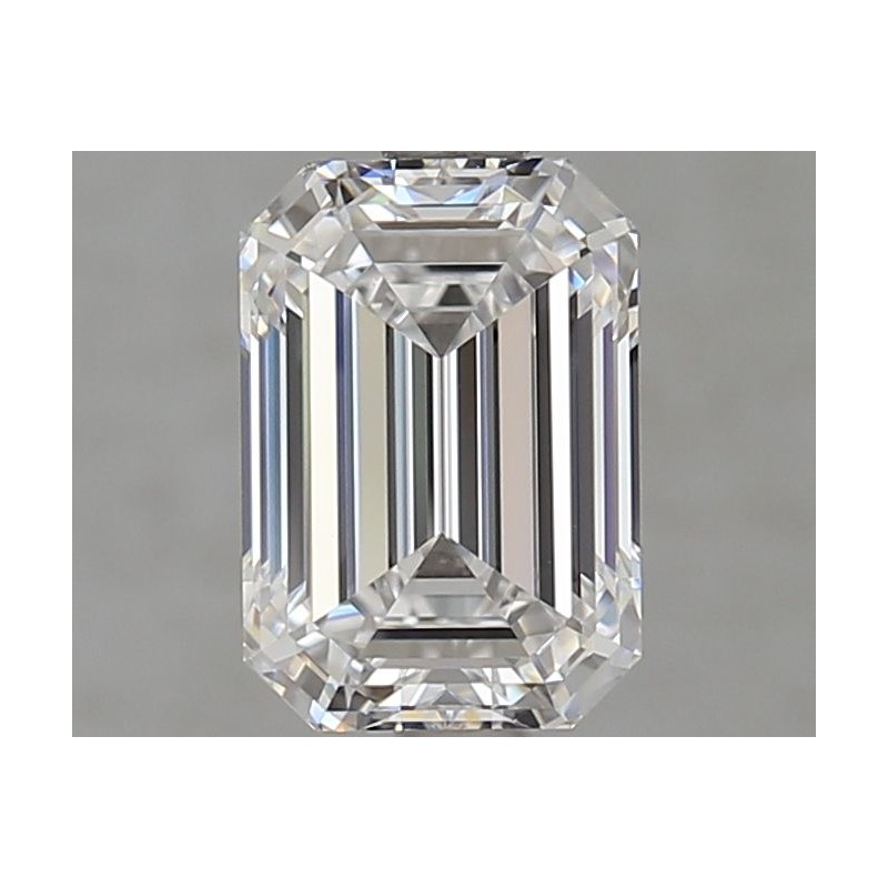 Diament laboratoryjny bezbarwny szlif szmaragdowy, 1.89ct, VVS1, D, GIA 1533081307