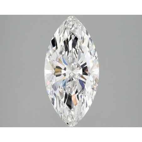 Diament laboratoryjny bezbarwny markiza, 2.08ct, VVS2, D, IGI LG739504800