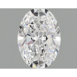 Diament laboratoryjny bezbarwny szlif owalny, 0.98ct, VVS2, D, IGI LG694563514