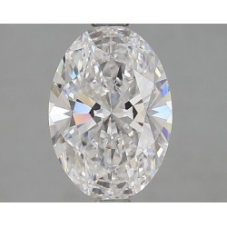 Diament laboratoryjny bezbarwny szlif owalny, 2.01ct, VVS1, D, GIA 1539660458