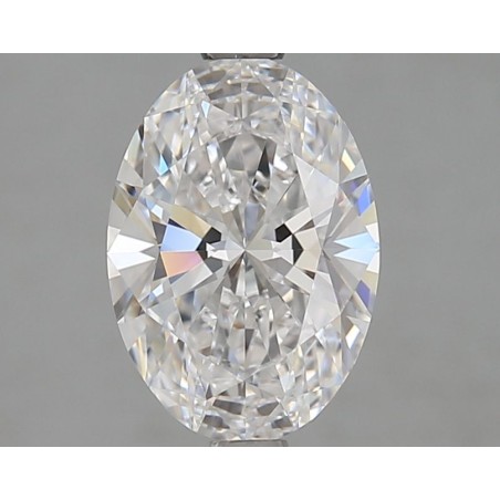 Diament laboratoryjny bezbarwny szlif owalny, 2.01ct, VVS1, D, GIA 1539660458