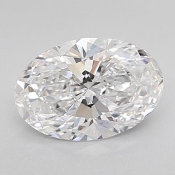 Diament laboratoryjny bezbarwny szlif owalny, 1.53ct, VVS1, D, IGI LG636476116