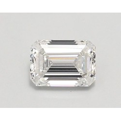 Diament laboratoryjny bezbarwny szlif szmaragdowy, 0.93ct, VVS2, D, IGI LG692548165