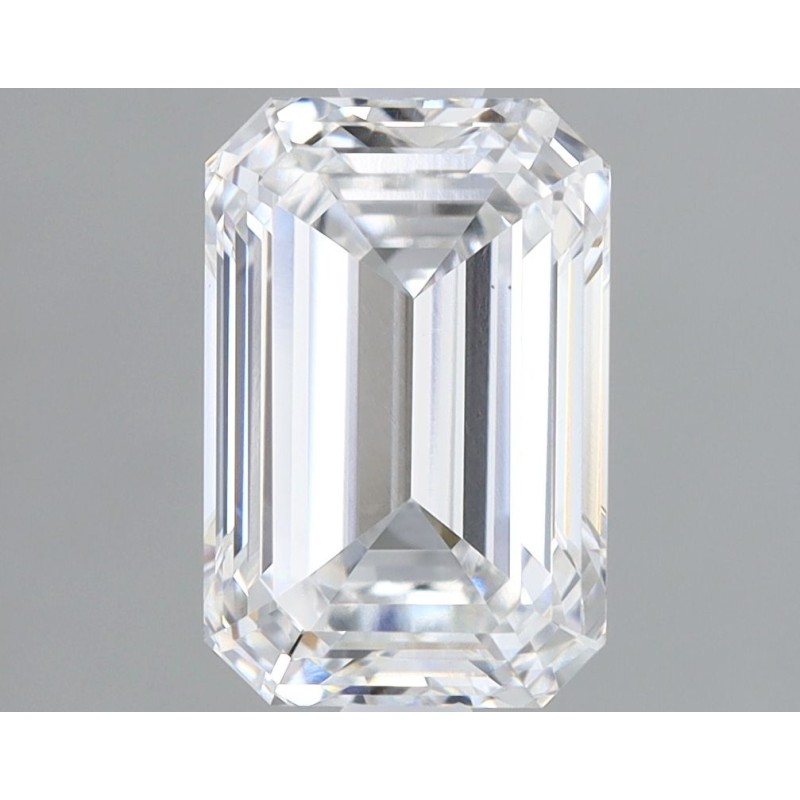 Diament laboratoryjny bezbarwny szlif szmaragdowy, 1.72ct, VVS2, D, IGI LG625447045