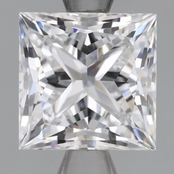Diament laboratoryjny bezbarwny szlif princess, 2.06ct, VVS2, D, IGI LG685506363