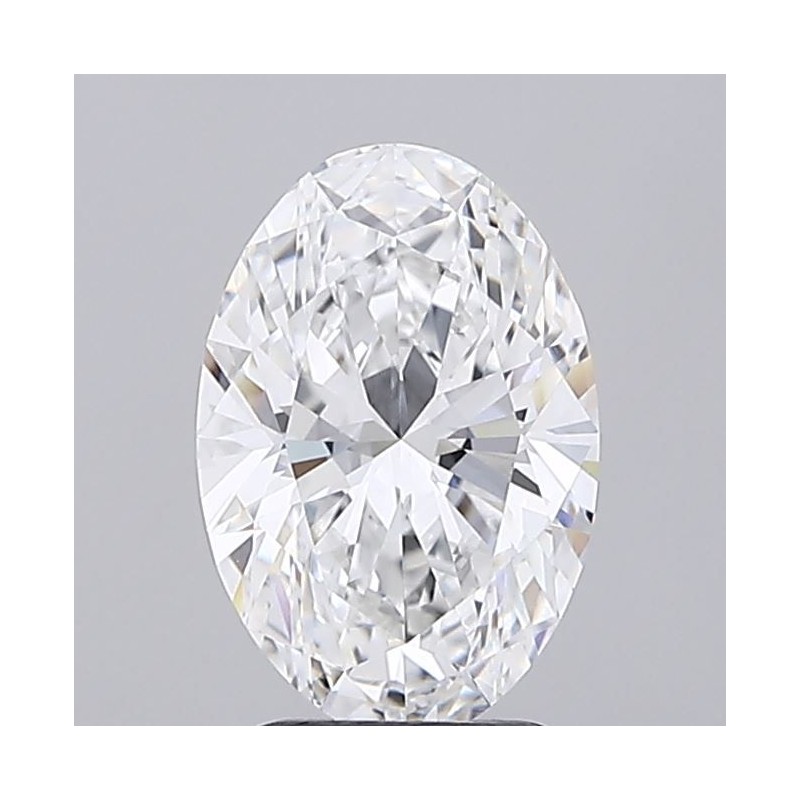 Diament laboratoryjny bezbarwny szlif owalny, 2.58ct, VVS2, E, IGI LG713511111