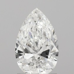 Diament laboratoryjny bezbarwny szlif gruszkowy, 1.5ct, VVS1, E, IGI LG737511123