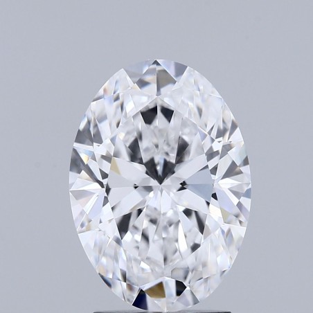 Diament laboratoryjny bezbarwny szlif owalny, 2.69ct, VVS2, D, IGI LG713595147