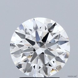 Diament laboratoryjny bezbarwny szlif okrągły, 2.53ct, VVS2, E, IGI LG739526856