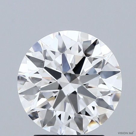 Diament laboratoryjny bezbarwny szlif okrągły, 2.53ct, VVS2, E, IGI LG739526856