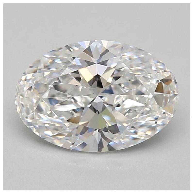 Diament laboratoryjny bezbarwny szlif owalny, 1.52ct, IF, D, GIA 1232564731
