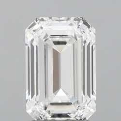 Diament laboratoryjny bezbarwny szlif szmaragdowy, 2.53ct, VVS2, D, IGI LG727563629