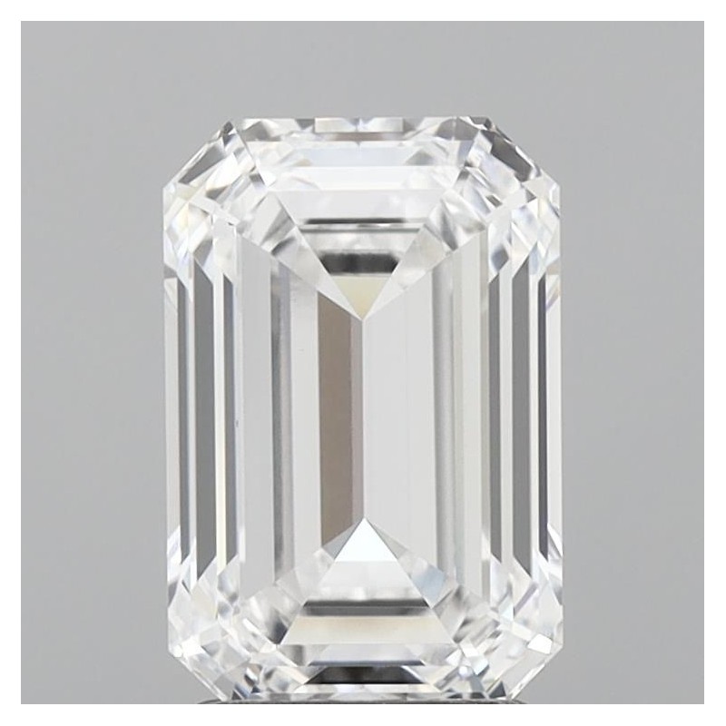 Diament laboratoryjny bezbarwny szlif szmaragdowy, 2.53ct, VVS2, D, IGI LG727563629