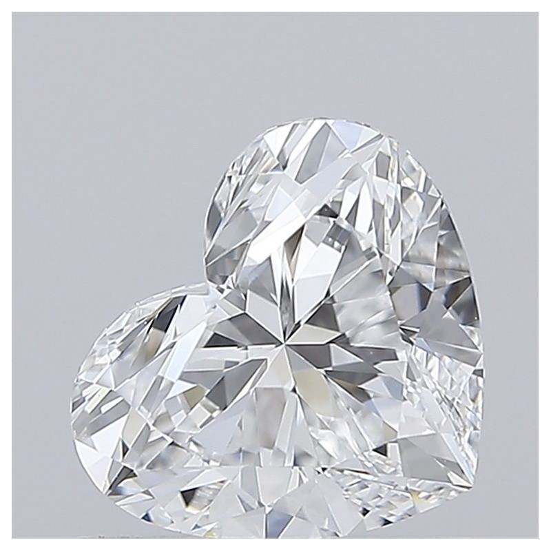 Diament laboratoryjny bezbarwny serce, 0.91ct, VVS2, D, IGI LG696503496