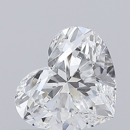 Diament laboratoryjny bezbarwny serce, 0.91ct, VVS2, D, IGI LG696503496