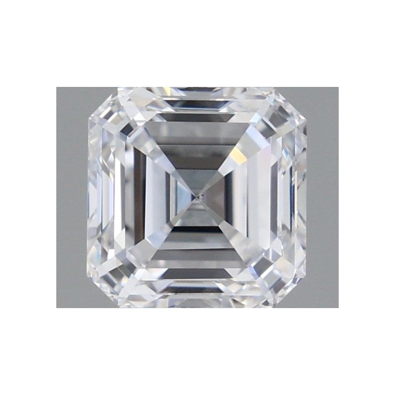 Diament laboratoryjny bezbarwny szlif szmaragdowy kwadratowy, 0.99ct, VVS2, D, IGI LG600399102