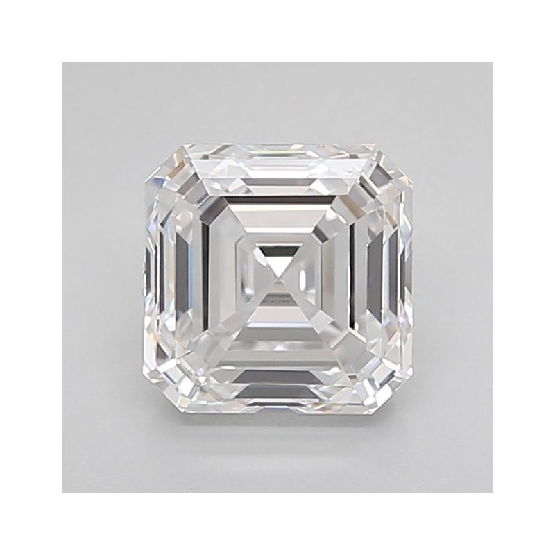 Diament laboratoryjny bezbarwny szlif szmaragdowy kwadratowy, 2.01ct, VVS2, D, IGI LG637472859