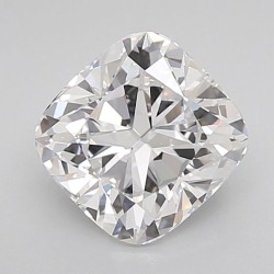 Diament laboratoryjny bezbarwny szlif poduszkowy brylantowy, 1.89ct, VVS2, D, IGI LG634449534