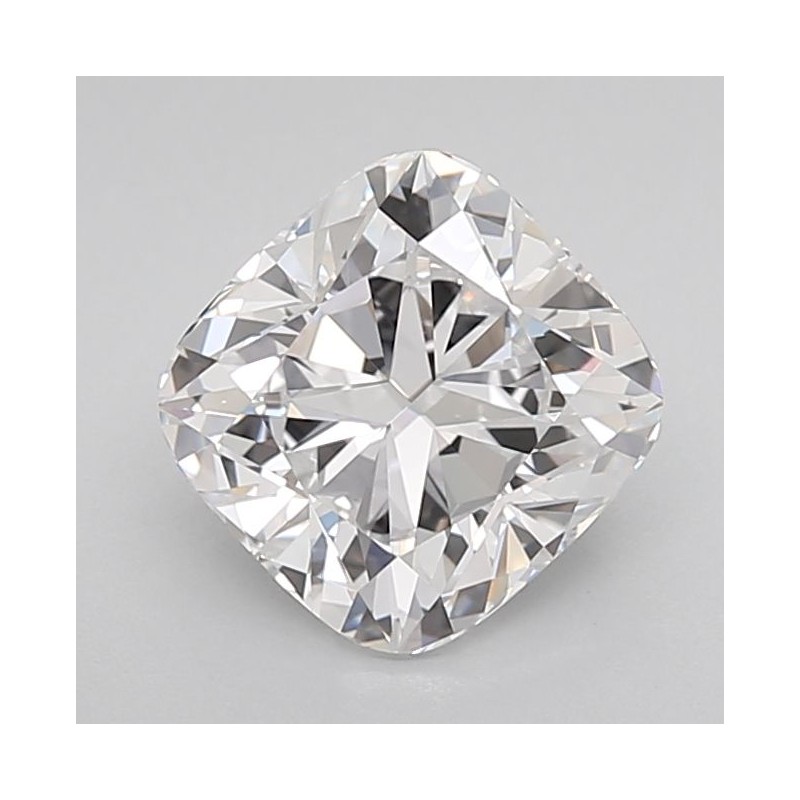 Diament laboratoryjny bezbarwny szlif poduszkowy brylantowy, 1.89ct, VVS2, D, IGI LG634449534
