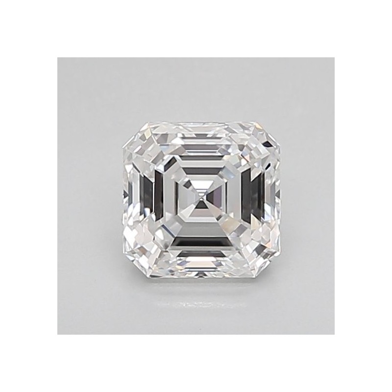 Diament laboratoryjny bezbarwny szlif szmaragdowy kwadratowy, 1.03ct, VVS2, E, IGI LG637458815