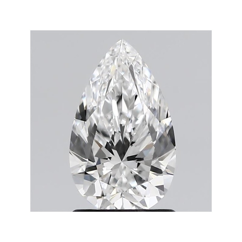 Diament laboratoryjny bezbarwny szlif gruszkowy, 1.2ct, VVS2, E, IGI LG487173881