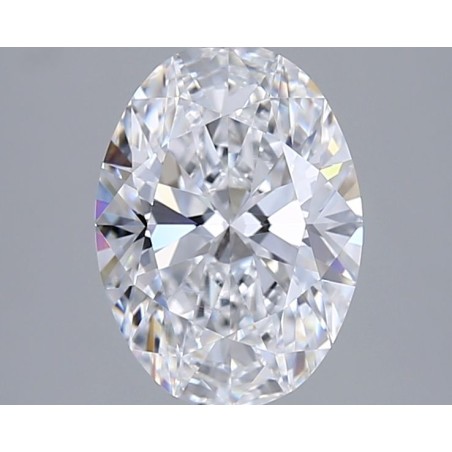 Diament laboratoryjny bezbarwny szlif owalny, 2.03ct, VVS2, D, IGI LG726538329