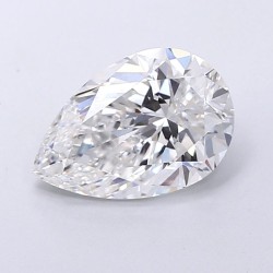 Diament laboratoryjny bezbarwny szlif gruszkowy, 2.54ct, VVS2, D, IGI LG737589645