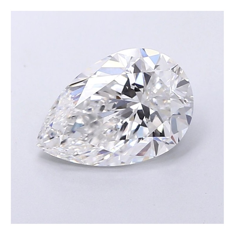Diament laboratoryjny bezbarwny szlif gruszkowy, 2.54ct, VVS2, D, IGI LG737589645