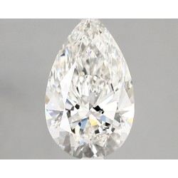 Diament laboratoryjny bezbarwny szlif gruszkowy, 2.04ct, VVS2, F, IGI LG643433655