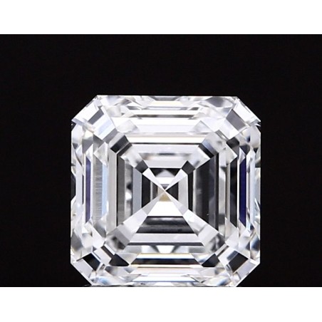Diament laboratoryjny bezbarwny Asscher, 2ct, VVS1, F, IGI LG713537135