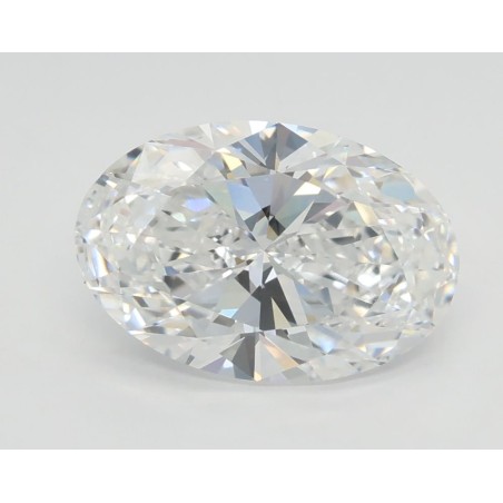 Diament laboratoryjny bezbarwny szlif owalny, 2.01ct, VVS2, D, GIA 6492381049