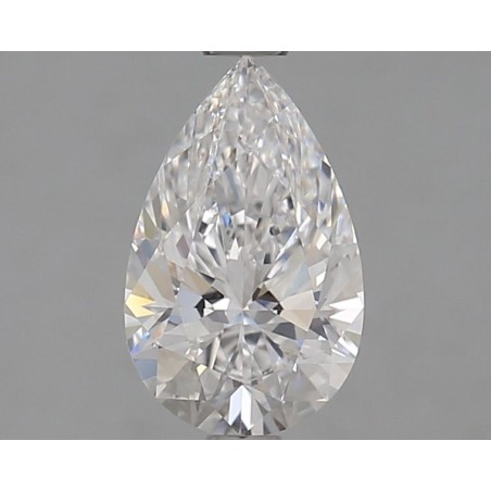 Diament laboratoryjny bezbarwny szlif gruszkowy, 1.27ct, VVS1, D, GIA 7501862366