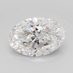 Diament laboratoryjny bezbarwny szlif owalny, 1.54ct, VVS1, D, IGI LG743550734