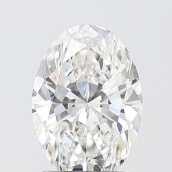 Diament laboratoryjny bezbarwny szlif owalny, 2.07ct, VVS2, E, IGI LG746545666