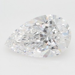 Diament laboratoryjny bezbarwny szlif gruszkowy, 2.02ct, VVS1, D, GIA 5493966984