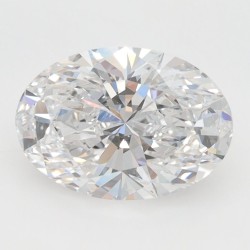 Diament laboratoryjny bezbarwny szlif owalny, 2.1ct, VVS2, D, GIA 3495962672