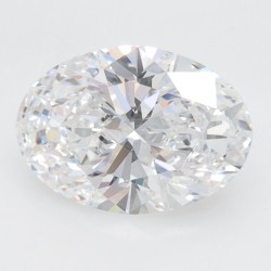 Diament laboratoryjny bezbarwny szlif owalny, 2.24ct, VVS1, D, GIA 6491962567